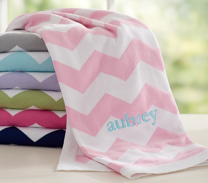 pottery barn stroller blanket