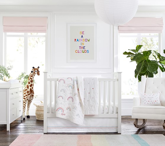 large stuffed giraffe nursery