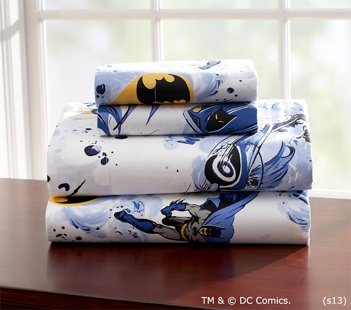 New Batman Kids Sheet Set Pottery, Batman Bed Sheets Queen Size