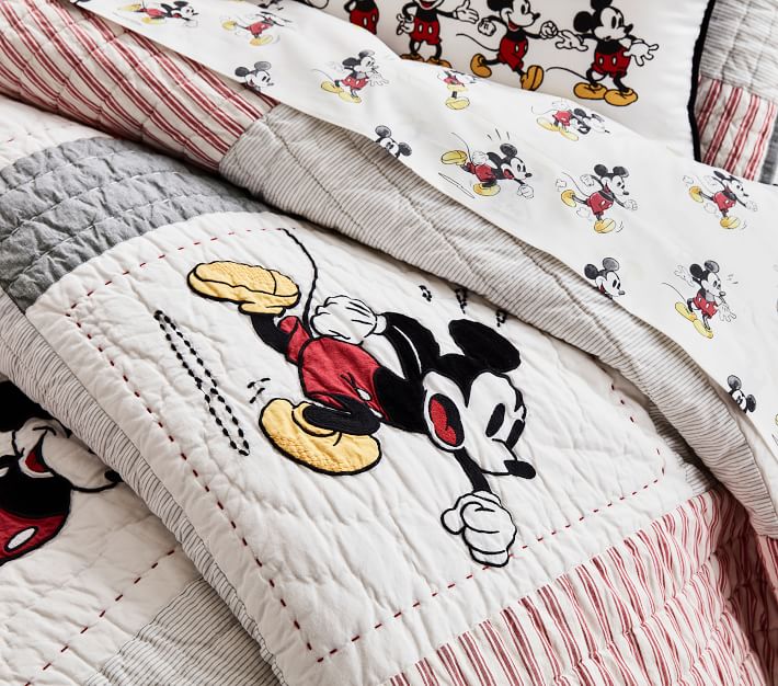 Disney Mickey Mouse Bedding Look Pottery Barn Kids