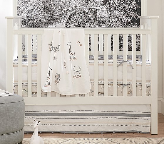 pottery barn crib set