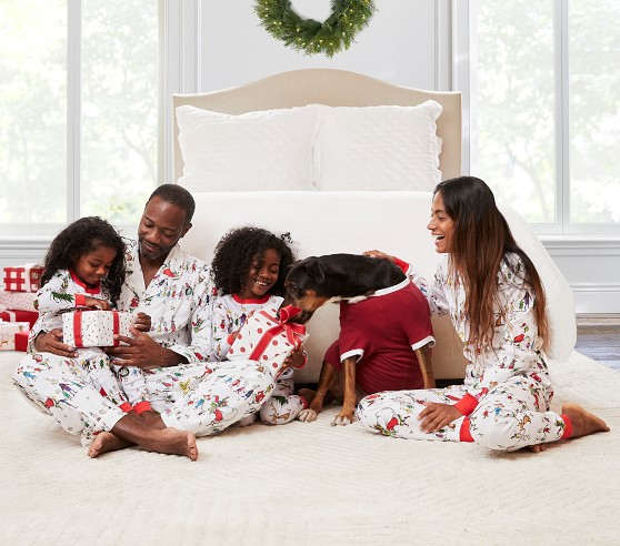 grinch pajamas family set