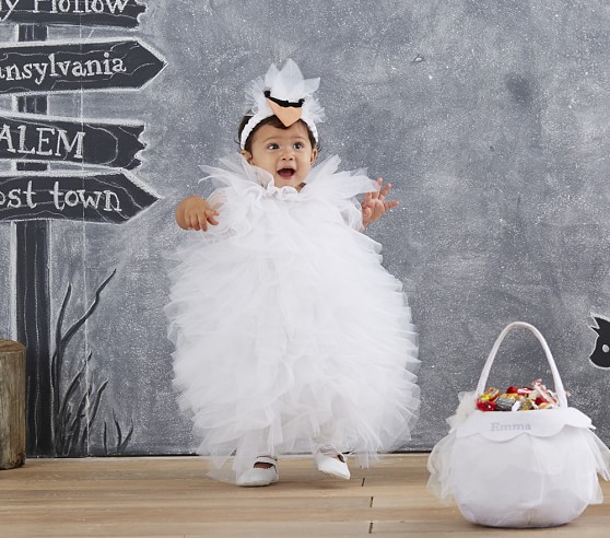 baby swan dress