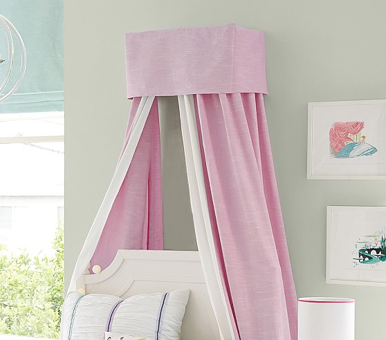 Pink Bed Canopy Box Pottery Barn Kids