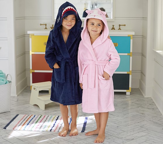 kids animal dressing gown