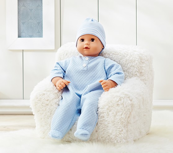 götz baby doll from pottery barn kids named natasha