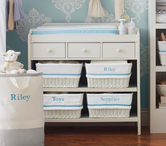 pottery barn changing table pad