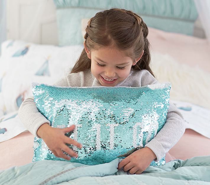 frozen decorative pillow