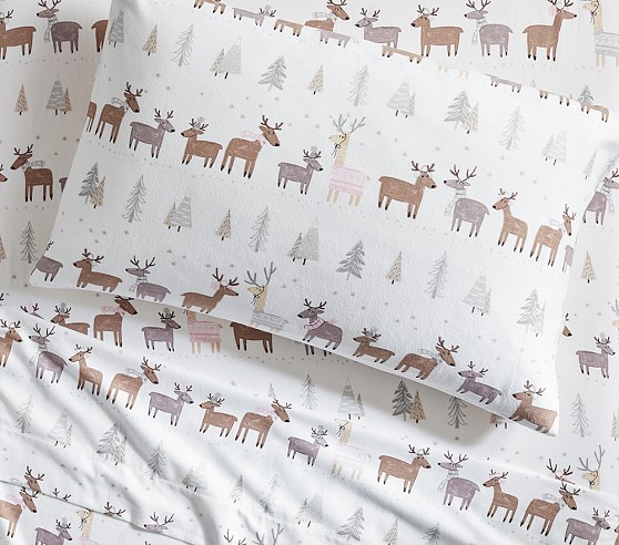 pottery barn flannel