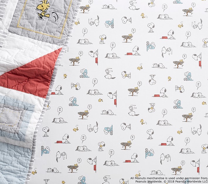 Organic Peanuts Crib Sheets Pottery Barn Kids