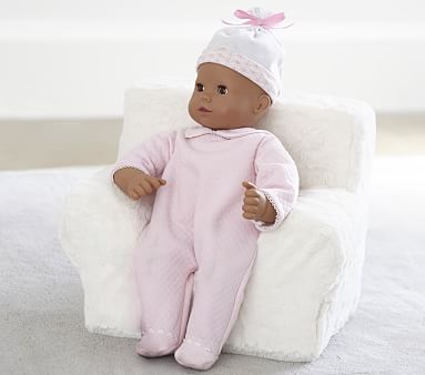 götz baby doll from pottery barn kids named natasha