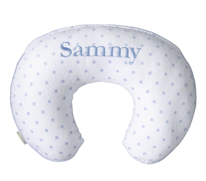 Blue Stripe & Dot Boppy Pillow Pottery Barn Kids