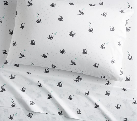 Panda Kids Sheet Set Pottery Barn Kids