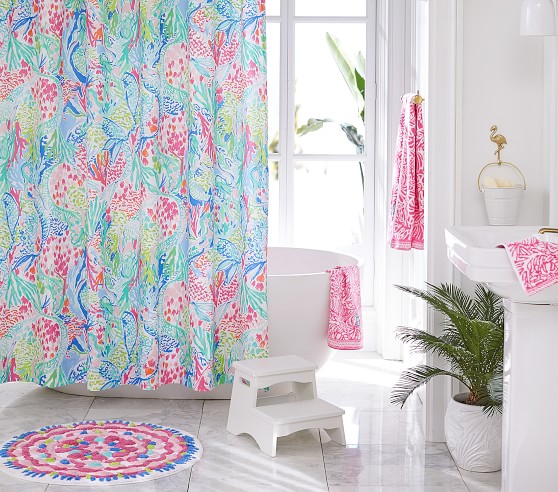 Lilly Pulitzer Kids Bath Mat Pottery, Lilly Pulitzer Bathroom