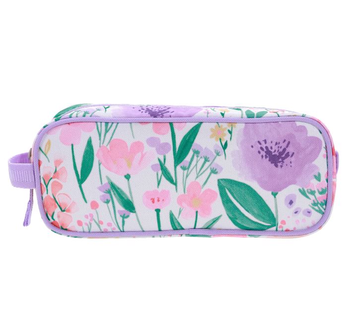 Mackenzie Lavender Floral Blooms Pencil Case Pottery Barn Kids