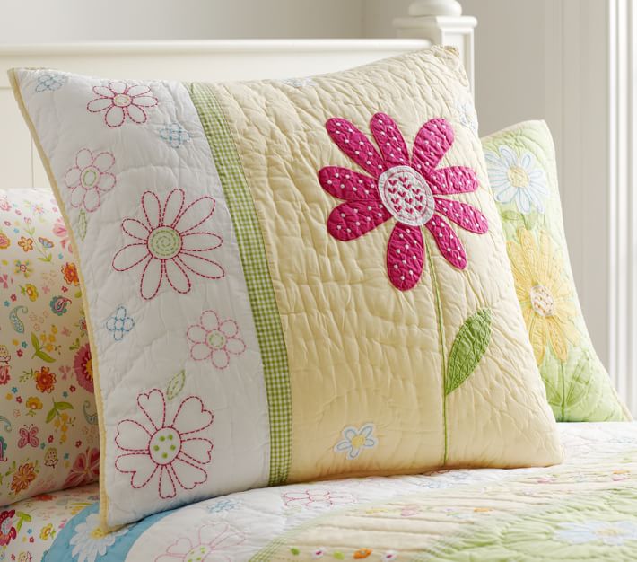Daisy Garden Kids' Comforter Set | Pottery Barn Kids