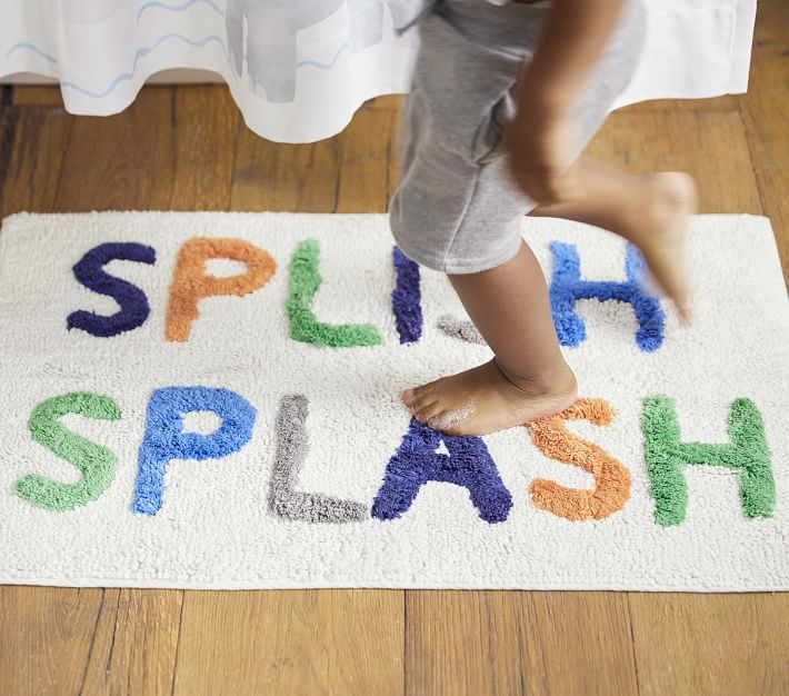 swim school splash mat