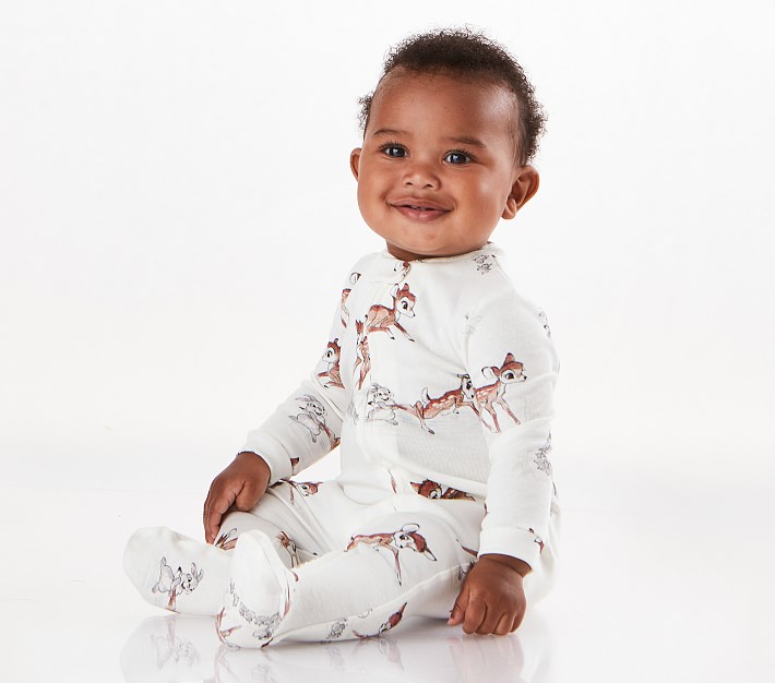 Disney Bambi Organic Nursery Pajama | Pottery Barn Kids