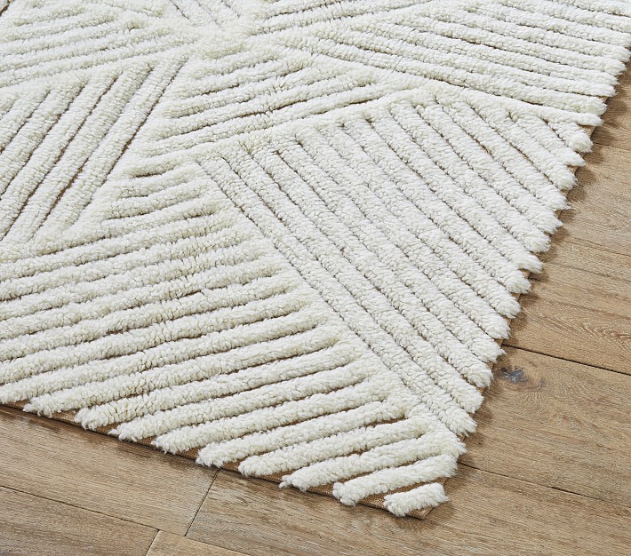 Machine Washable Maverick Geometric Rug Pottery Barn Kids