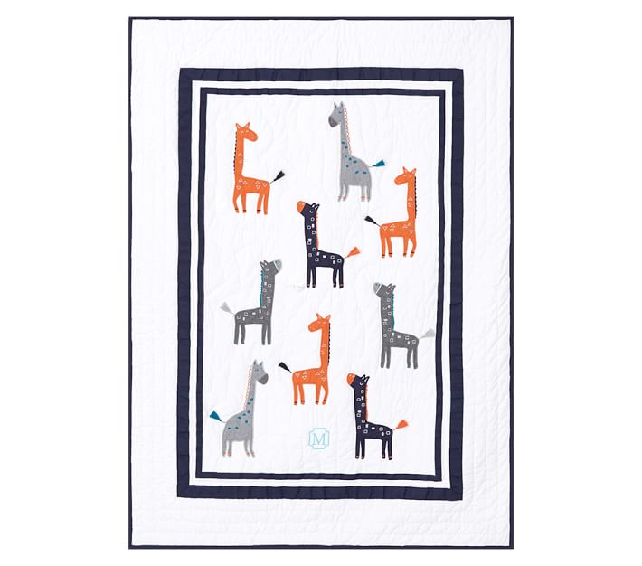 Harper Giraffe Baby Bedding Crib Bedding Pottery Barn Kids