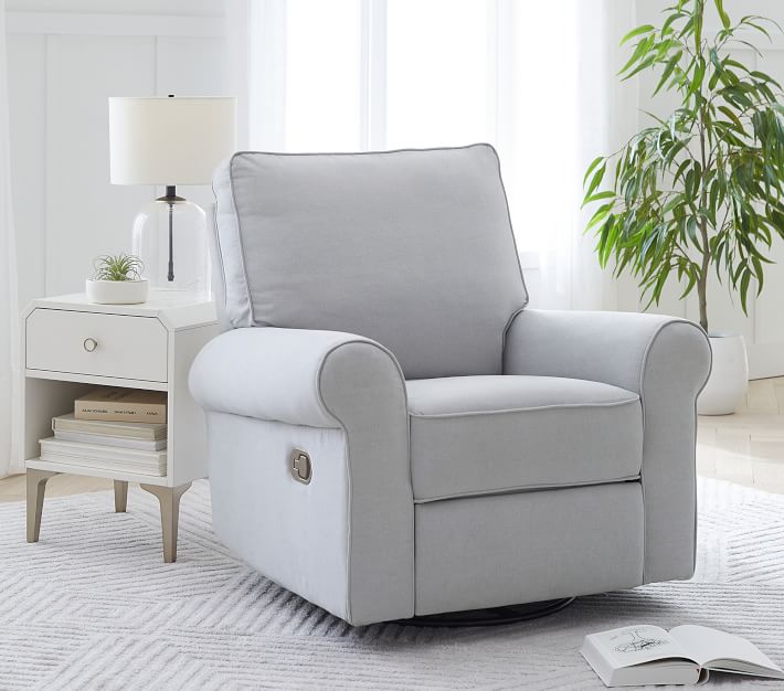 Comfort Swivel Nursery Glider & Recliner Chair Pottery Barn Kids