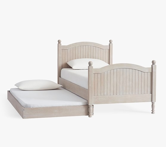 Catalina Trundle Pottery Barn Kids, Pottery Barn White Twin Bed