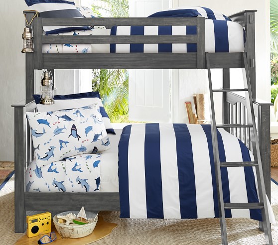 Kendall Twin Over Full Kids Bunk Bed, Pottery Barn Twin Over Full Bunk Bed