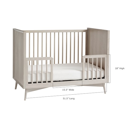 pottery barn crib conversion kit