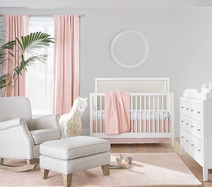 pottery barn llama rocker