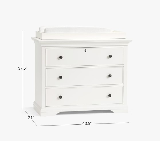 pottery barn larkin changing table
