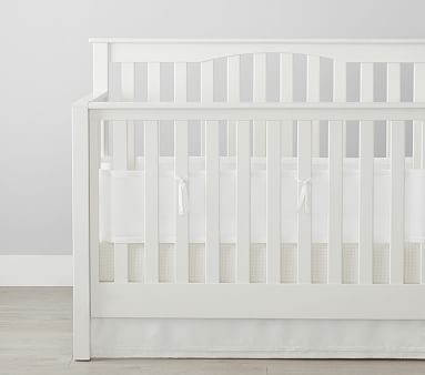 BreathableBaby® for Pottery Barn Baby Two Sided Mesh Liner, White