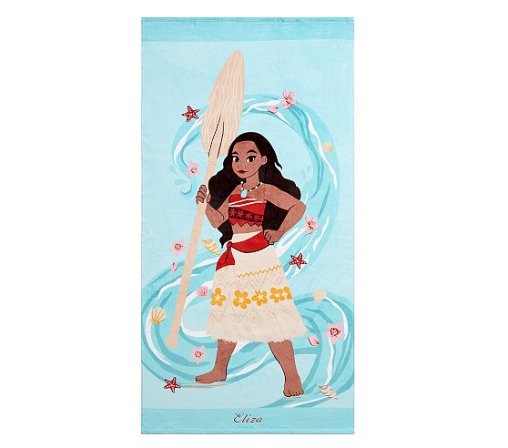 Disney Moana Beach Towel Pottery Barn Kids