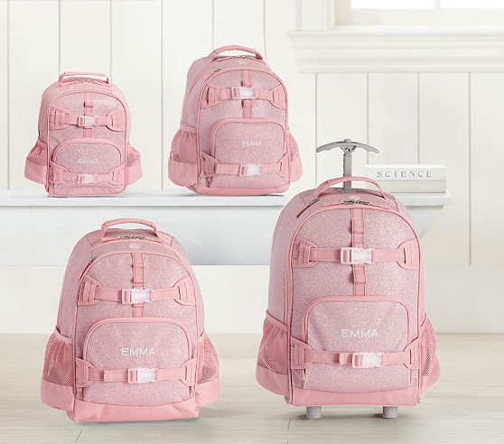 pink backpack pink