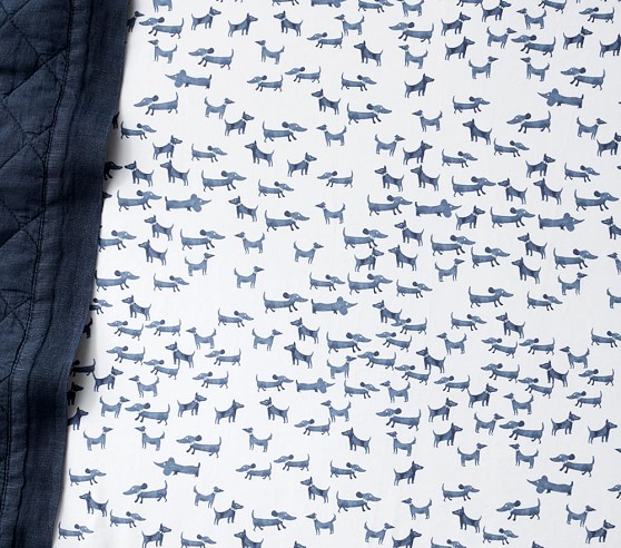 dog crib bedding set