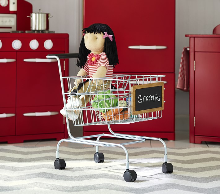 Pipishell Shopping Cart with Dual Swivel Wheels for Groceries - Walmart.com