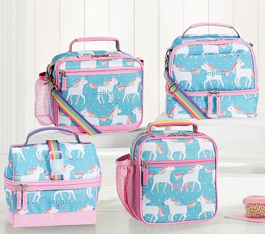 unicorn backpack with lunchbox