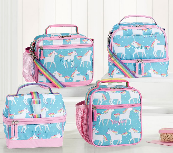 mackenzie aqua unicorn backpack