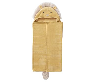 west elm x pbk Lion Hooded Towel