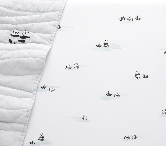 panda crib sheets