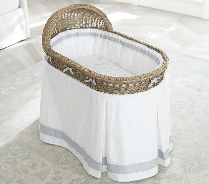 pottery barn bassinet sheets