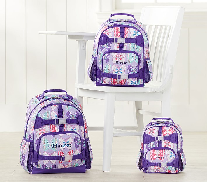 pottery barn butterfly backpack