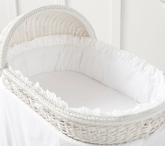 pottery barn bassinet sheets