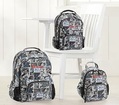 pottery barn darth vader backpack