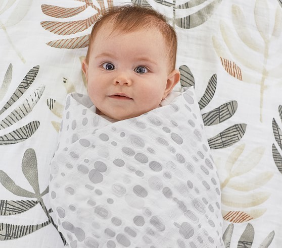 sloth muslin blanket