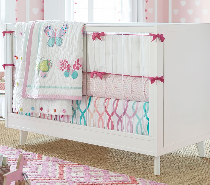 butterfly cot bedding