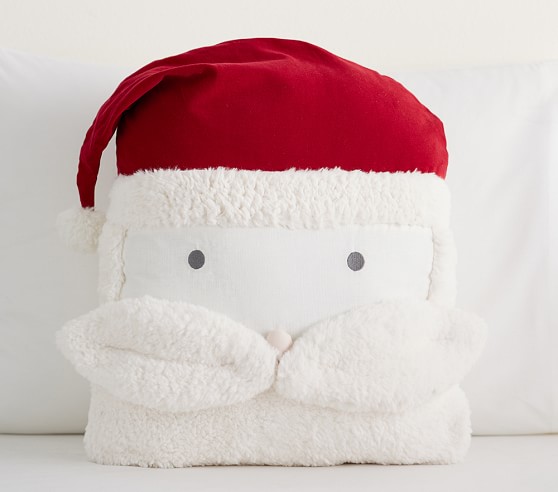 santa claws pillow