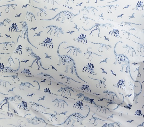 pottery barn kids dinosaur sheets