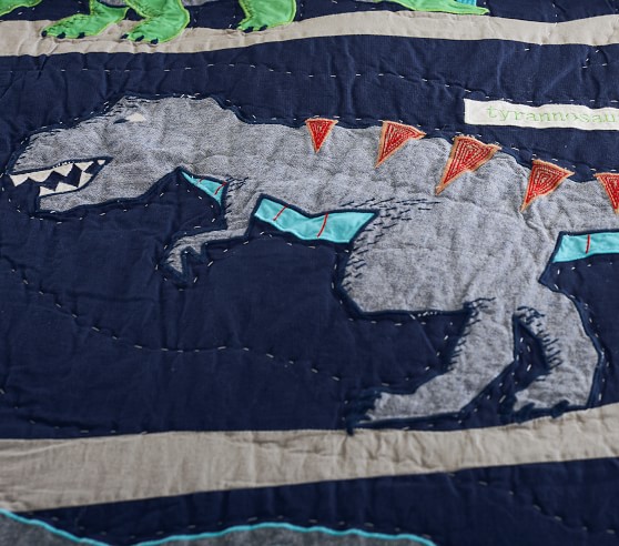 warren dinosaur quilt