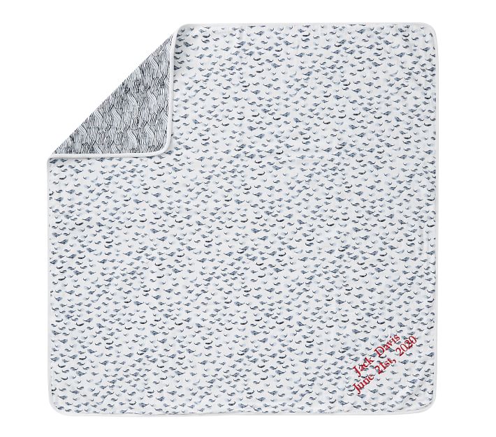 Jack Oversized Organic Muslin Baby Blanket Pottery Barn Kids