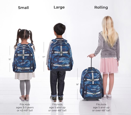 camouflage rolling backpack